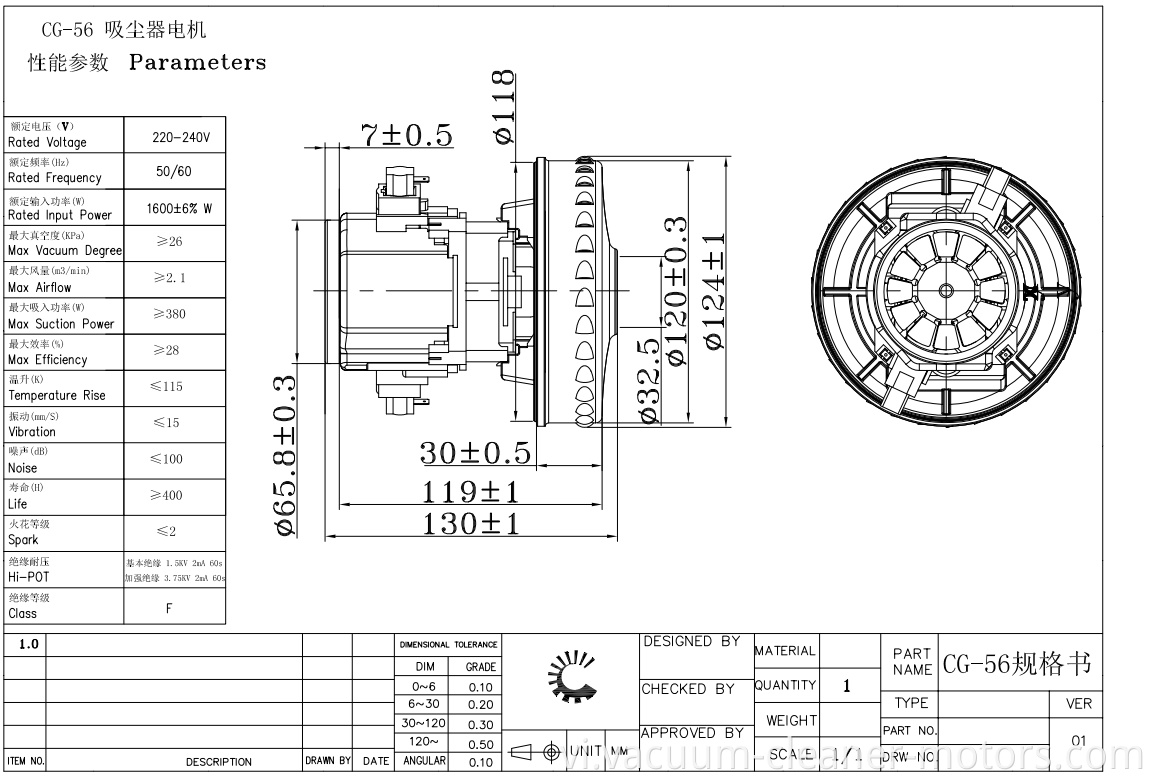 Ac Supply Dry-wet Motor